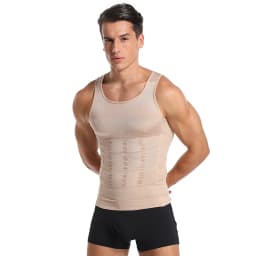 Men Slimming Body Shaper Abdomen Belly Control Shapewear Vest Modeling Underwear Waist Trainer Cincher Corrective Posture Corset