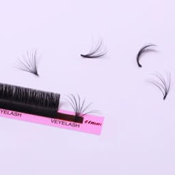 VEYESINC Cashmere Lashes Smart Easy Fanning Eyelash Extensions Veyelash Fast Bloom Austomatic Flowering Natural Russian Volume