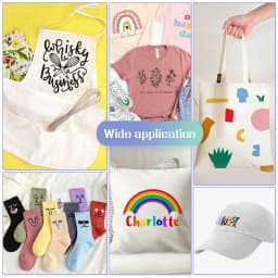 HTVRONT 8/14pcs 12X3ft Multi-Color PU Heat Transfer Vinyl Roll for T-shirt Printing DIY Iron on HTV Film Christmas Gift