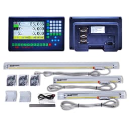 Large LCD Display HXX GCS903 3 Axis LCD DRO Kit & 3pcs 0-1000mm High Precision Linear Scale Optical Encoder Ruler Milling Lathe