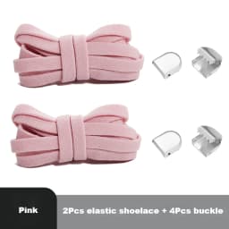 1Pair No tie Shoelaces for Shoes New 8MM Flat Elastic laces Sneakers Kids Adult Quick Shoelace without ties Shoe Accessories