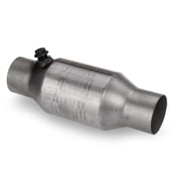 Universal 2.5" Inlet/Outlet 400 cell Weld-On Catalytic Converter 11" Length Stainless Steel High-Flow Performance