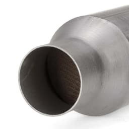 Universal 2.5" Inlet/Outlet 400 cell Weld-On Catalytic Converter 11" Length Stainless Steel High-Flow Performance