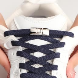 Cross buckle Elastic Laces Sneakers Shoelaces without ties 8MM Thick Flats No Tie Shoe laces Kids Adult Running Rubber Shoelace