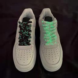 Luminous Shoe laces Glowing Fluorescent Shoelaces for Sneakers Flat Laces Shoes Gradient Shoelace 120/140/160CM Shoestrings