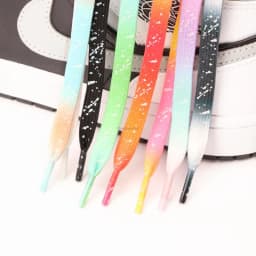 Luminous Shoe laces Glowing Fluorescent Shoelaces for Sneakers Flat Laces Shoes Gradient Shoelace 120/140/160CM Shoestrings