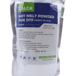 CALCA Direct to Film TPU DTF Powder Digital Transfer Hot Melt Adhesive 1kg White Powder Wholesale Bulk for DTF Shaker Machine