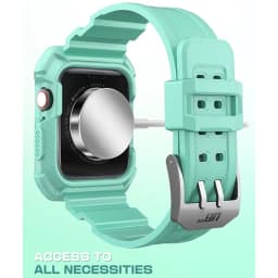 SUPCASE UB Pro Case For Apple Watch Series 9/8/7/6/5/4/SE3/SE2/SE (45/44mm) Rugged Protective Case Cover with Strap Bands