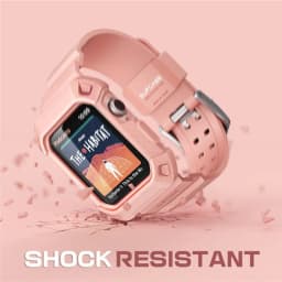 SUPCASE UB Pro Case For Apple Watch Series 9/8/7/6/5/4/SE3/SE2/SE (45/44mm) Rugged Protective Case Cover with Strap Bands