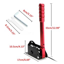 PC 16 Bit SIM Handbrake Clamp USB For Logitech Racing Games G25/G27/G29/T300/T500 FANATECOSW For LFS DIRT HandBrake Fixture New