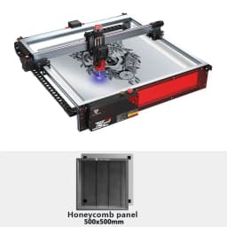 Twotrees TS2-10W Laser Engraver Machine 80W 450x450mm Compressed Spot Technology LaserGRBL LightBurn Wifi Horizontal Gyroscope