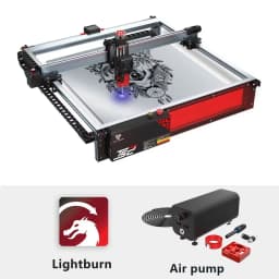 Twotrees TS2-10W Laser Engraver Machine 80W 450x450mm Compressed Spot Technology LaserGRBL LightBurn Wifi Horizontal Gyroscope