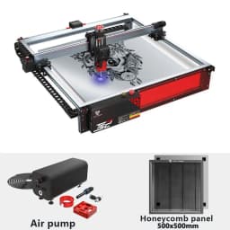 Twotrees TS2-10W Laser Engraver Machine 80W 450x450mm Compressed Spot Technology LaserGRBL LightBurn Wifi Horizontal Gyroscope