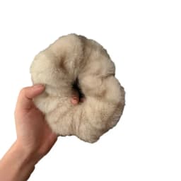 New Winter Plush Scrunchies Women Girl Imitation Mink Elastic Hair Rubber Bands Accessories Tie Hair Ring Holder Headdress