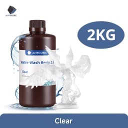 Anycubic Water-Wash Resin 3D Printers Resin Water-Washable 365-405nm for LCD DLP Photon M3 Plus Max 7K Mono 6K Printing