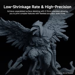 Anycubic Water-Wash Resin 3D Printers Resin Water-Washable 365-405nm for LCD DLP Photon M3 Plus Max 7K Mono 6K Printing