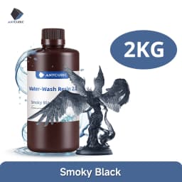 Anycubic Water-Wash Resin 3D Printers Resin Water-Washable 365-405nm for LCD DLP Photon M3 Plus Max 7K Mono 6K Printing