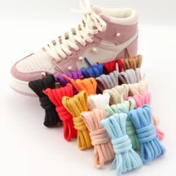 1Pair Round Thickened 0.9CM Boot Laces for Shoes Quality Original SB Dunk AF1 Sneakers Shoelaces 140/160/180cm Shoe Accessories