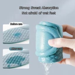 1Pair Plantar Fasciitis Orthopedic Insoles Arch Support Insole for Feet Memory Foam Non Slip Shoe Pads Deodorising Shoes Sole