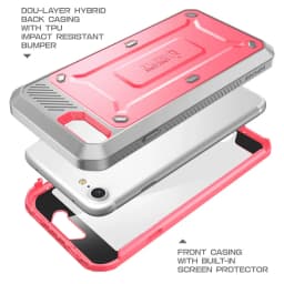 For iPhone SE 2022/2020 Case For iPhone 7/8 Case SUPCASE UB Pro Full-Body Rugged Holster Cover with Built-in Screen Protector