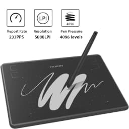 HUION H430P Digital Tablets Graphics Drawing Pen Tablet OSU Game Tablet with Battery-Free Pen for Android Handy/Win/Mac
