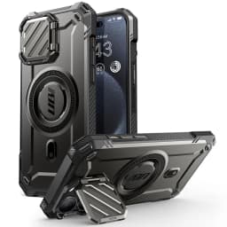 For iPhone 15 Pro Max Case 6.7" 2023 SUPCASE UB Mag XT Full Body Rugged Case with Camera Cover & Built-in Kickstand
