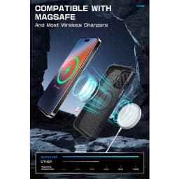 For iPhone 14 Pro Max/For iPhone 13 Pro Max Case SUPCASE UB Mag XT Full Body Rugged Case with Camera Cover & Built-in Kickstand