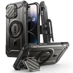 For iPhone 14 Pro Max/For iPhone 13 Pro Max Case SUPCASE UB Mag XT Full Body Rugged Case with Camera Cover & Built-in Kickstand
