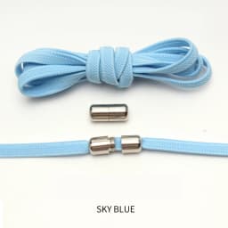 New Flat Elastic Locking Shoelace No Tie Shoelaces Special Creative Kids Adult Unisex Sneakers Shoes Laces strings 1Pair