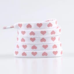 Fashion Love Heart Shoelaces High-top Canvas Sneakers Shoelace Flat Laces Shoe Strings 100/120/140/160/180CM Shoes Accesories