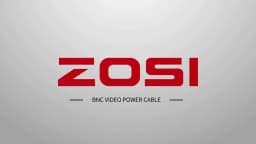 ZOSI 4-Packed 18M 30M 45M (60FT,100FT,150FT) CCTV Power Video BNC + DC Plug Cable for CCTV Camera and DVR System Coaxial Cable
