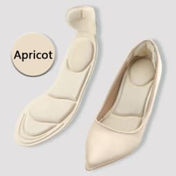 7D Soft T-shaped Foam Invisible Women Arched Support Insert Insole High-heels Insoles Heel protection insole 1Pair ND-2