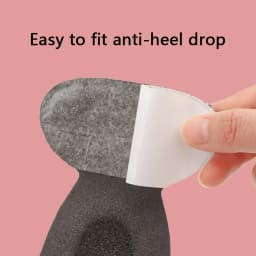 7D Soft T-shaped Foam Invisible Women Arched Support Insert Insole High-heels Insoles Heel protection insole 1Pair ND-2