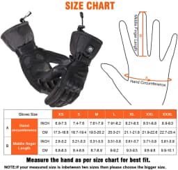 Savior Heat Electric Ski Heated Gloves for Men Women Rechargeable Battery Motocycle Heating Gloves for Snowboarding Cycling