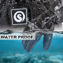 Savior Heat Electric Ski Heated Gloves for Men Women Rechargeable Battery Motocycle Heating Gloves for Snowboarding Cycling