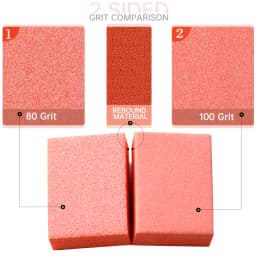 7500Pcs/Carton Mini Nail Sponge Nail File Buffer BlockPedicure Manicure Makeup Art