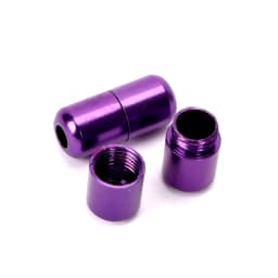 15Color Aluminum capsules Lock Buckle For men and women kids Sneaker Lace Lock buckle Kits Shoelace Lock Accessories Buckle