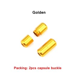 15Color Aluminum capsules Lock Buckle For men and women kids Sneaker Lace Lock buckle Kits Shoelace Lock Accessories Buckle