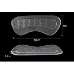 1Pair Silicone heel protectors for womens shoes Heel Inserts protector Foot feet Care Shoe Insert Pad Cushion Silicone insoles