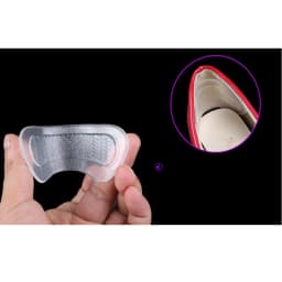 1Pair Silicone heel protectors for womens shoes Heel Inserts protector Foot feet Care Shoe Insert Pad Cushion Silicone insoles