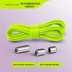 New No Tie Shoe laces Elastic Laces Sneakers Round Shoelaces without ties Kids Adult Quick Shoe lace Rubber Bands for Shoes