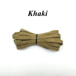 1Pair Brand Wax Waterproof Shoelace Cotton Cord Flat Shape Shoelaces High Top Casual Leather Boot Shoe Laces Fashion P-3
