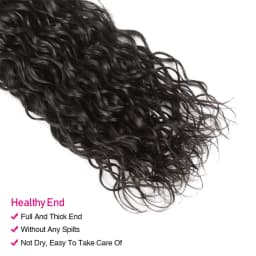 Unice Hair Water Wave Bundles 1 3 4 PCS Natural Color Unprocessed Virgin 100% Human Hair Bundles 100Gram Per Bundle 8-26inch