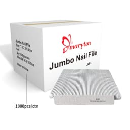 1000Pcs Big Size Nail Tools Nail Files for Nail Coarse File Emery Board Manicure Nail Buffer