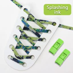 New Elastic Laces Sneakers Colorful Press Lock Shoe laces without ties Kids Adult Glitter No Tie Shoelaces for Shoes Accessories