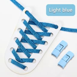 New Elastic Laces Sneakers Colorful Press Lock Shoe laces without ties Kids Adult Glitter No Tie Shoelaces for Shoes Accessories