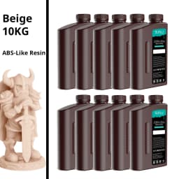 SUNLU 10KG ABS-Like Resin 405nm UV Curing Photopolymer LCD Printer Can Drilled Processed Internal Threads High Hardness