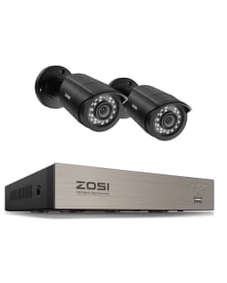 ZOSI 8CH 1080P CCTV System Outdoor 5MP Lite Video DVR with 2/4/6/8pcs 2MP Wired Security Cam Day/Night Video Surveillance System