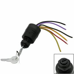 Mercury Ignition Key Switch 6 Wire Replaces 87-17009A2 17009A2 17009A5 Outboard MP41070-2 5