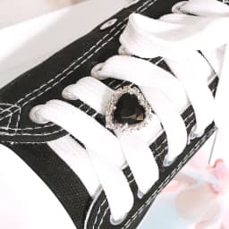 1PCS Shiny Rhinestones Buckle Shoelaces Decoration Shoes Accessories Pearl Love Shiny Rhinestones Kids Women shoe charms design